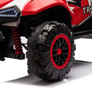 24V 2-Seater Kids Electric Ride-On Car with Remote Control 2WD 4-Wheel Suspension for Ages 3-8 Magic Cars 18