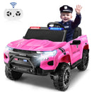 24V Battery-Powered 2-Seater Kids Electric Police Ride-On Car Toy Magic Cars 0