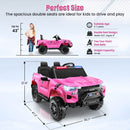 24V Battery-Powered 2-Seater Kids Electric Police Ride-On Car Toy Magic Cars 5