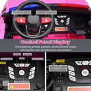 24V Battery-Powered 2-Seater Kids Electric Police Ride-On Car Toy Magic Cars 7