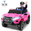 24V Battery-Powered 2-Seater Kids Electric Police Ride-On Car Toy Magic Cars 9