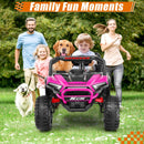 24V Electric Car for Kids with 2 Seats and 400W Battery Motors, Parental Remote Control Magic Cars 9