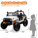 24V 2-Seater Kids Electric Ride-On Car with Remote Control Battery Powered Magic Cars 22