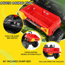 24V 2-Seater Kids Electric Ride-On Truck Car 2WD with Music and Remote Control Magic Cars 6