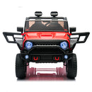 24V Two-Seater Kids Ride-On Truck with Parental Remote Control, LED Lights, and MP3 Player Magic Cars 12