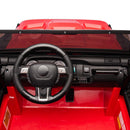 24V Two-Seater Kids Ride-On Truck with Parental Remote Control, LED Lights, and MP3 Player Magic Cars 14