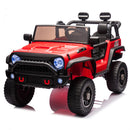 24V Two-Seater Kids Ride-On Truck with Parental Remote Control, LED Lights, and MP3 Player Magic Cars 3