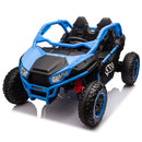 24V 2-Seater Kids Ride-On UTV with Parental Control Bluetooth LED Lights 400W Power Magic Cars 12