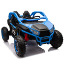 24V 2-Seater Kids Ride-On UTV with Parental Control Bluetooth LED Lights 400W Power Magic Cars 14