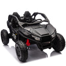 24V 2-Seater Kids Ride-On UTV with Parental Control Bluetooth LED Lights 400W Power Magic Cars 19