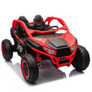 24V 2-Seater Kids Ride-On UTV with Parental Control Bluetooth LED Lights 400W Power Magic Cars 24
