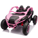 24V 2-Seater Kids Ride-On UTV with Parental Control Bluetooth LED Lights 400W Power Magic Cars 27