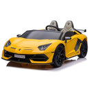 24V 2-Seater Licensed Lamborghini Aventador SVJ Kids Ride-On Sports Car with Lights and Remote Control Magic Cars 1