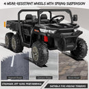 24V 4WD Electric 2-Seater Ride-On Tractor with Dump Bed Trailer Magic Cars 13