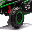 24V 2-Seater Electric Off-Road UTV Ride-On Truck for Kids 400W 4-Wheeler Magic Cars 13