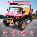 24V 2-Seater Electric Off-Road UTV Ride-On Truck for Kids with Remote Control Magic Cars 3