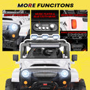24V 2-Seater Battery-Powered 4x4 Ride-On Truck Car with Remote Control Magic Cars 11