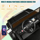 24V 2-Seater Kids Ride-On Truck and Car with Switchable 2WD/4WD and 3 Speeds Magic Cars 2