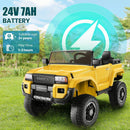 24V 2-Seater Kids Ride-On Truck and Car with Switchable 2WD/4WD and 3 Speeds Magic Cars 9