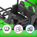 24V 2-Seater Electric Ride-On Dump Truck UTV with 6-Wheel Dump Bed Toy Magic Cars 10