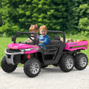 24V 2-Seater Kids Ride-On Dump Truck with Remote Control Magic Cars 1