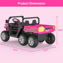 24V 2-Seater Kids Ride-On Dump Truck with Remote Control Magic Cars 4