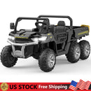 24V 2-Seater Electric Ride-On Dump Truck for Kids with 6 Wheels and Functional Dump Bed Magic Cars 0
