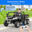 24V 2-Seater Electric Ride-On Dump Truck for Kids with 6 Wheels and Functional Dump Bed Magic Cars 1