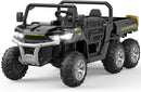 24V 2-Seater Electric Ride-On Dump Truck for Kids with 6 Wheels and Functional Dump Bed Magic Cars 7