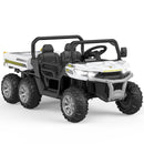 24V 2-Seater Electric Ride-On Dump Truck for Kids with 6 Wheels and Functional Dump Bed Magic Cars 2
