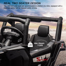 24V 2-Seater Electric Off-Road UTV Ride-On Car with Remote Control and LED Lights for Boys and Girls Magic Cars 2