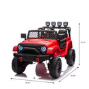 24V 2-Seater Ride-On Truck Car with 4WD Motors, 2.4G Remote Control, and Suspension System Magic Cars 7