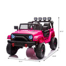 24V 2-Seater 4WD Ride-On Truck Car with Suspension and 2.4G Remote Control Magic Cars 8