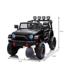 24V 2-Seater 4WD Ride-On Truck Car with Suspension and 2.4G Remote Control Magic Cars 9