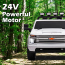 24V 2-Seater 4WD Ride-On Truck with Remote Control, Metal Suspension, FM/Bluetooth, and LED Lights Magic Cars 1