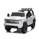 24V 2-Seater 4WD Ride-On Truck with Remote Control, Metal Suspension, FM/Bluetooth, and LED Lights Magic Cars 4
