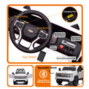 24V 2-Seater 4WD Ride-On Truck with Remote Control, Metal Suspension, FM/Bluetooth, and LED Lights Magic Cars 6