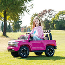 24V 2-Seater 4WD Ride-On Truck with Remote Control, Metal Suspension, FM/Bluetooth, and LED Lights Magic Cars 7