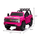 24V 2-Seater 4WD Ride-On Truck with Remote Control, Metal Suspension, FM/Bluetooth, and LED Lights Magic Cars 9