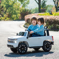 24V 2-Seater 4WD Ride-On Truck with Remote Control, Metal Suspension, FM/Bluetooth, and LED Lights Magic Cars Variant 0