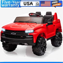 24V 2-Seater Licensed Chevrolet Silverado Ride-On Truck Toy with 3 Speeds and Music Magic Cars Variant 0