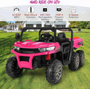 24V 2-Seater Electric 4WD Off-Road UTV Truck with LED Lights and Dump Bed Magic Cars 14