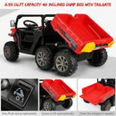 24V 2-Seater Electric 4WD Off-Road UTV Truck with LED Lights and Dump Bed Magic Cars 1
