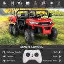 24V 2-Seater Electric 4WD Off-Road UTV Truck with LED Lights and Dump Bed Magic Cars 2