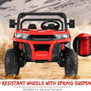 24V 2-Seater Electric 4WD Off-Road UTV Truck with LED Lights and Dump Bed Magic Cars 7