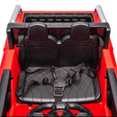 24V 2-Seater Kids Electric Ride-On Jeep Truck with Remote and Battery Power Magic Cars 12