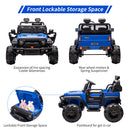 24V 2-Seater Kids Ride-On Car with Remote Control, Dual 120W Motors, Battery Powered Magic Cars 17