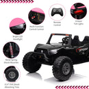 24V 2-Seater 4WD Ride-On UTV Car with Remote Control for Kids Magic Cars 9
