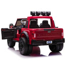 24V 2-Seater Custom Edition Kids Ride-On Ford F450 Truck with Lights and Remote Control Red Magic Cars 5
