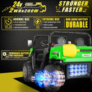 24V 2-Seater Electric Ride-On UTV Car for Kids with 2x200W Motors and Remote Control Magic Cars 24